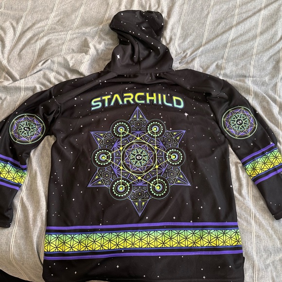 LSDREAM Limited Edition Starchild Hooded Hockey Jersey - Picture 2 of 2